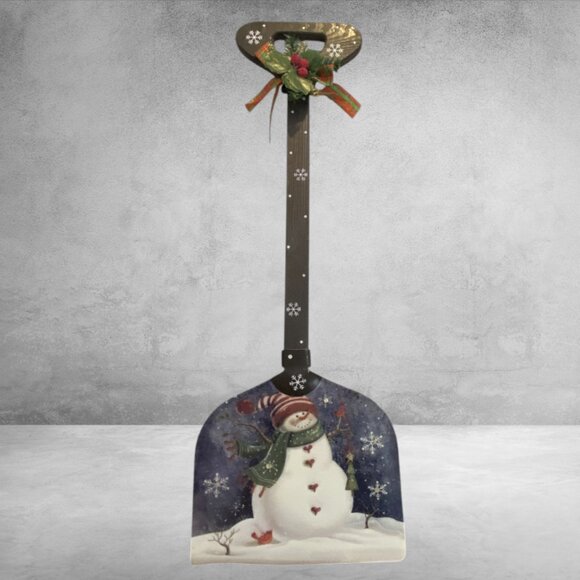 Christmas Decor -- Shovel, Color Changing LED Lites, Snowman, Stars, Battery Op - Picture 4 of 10